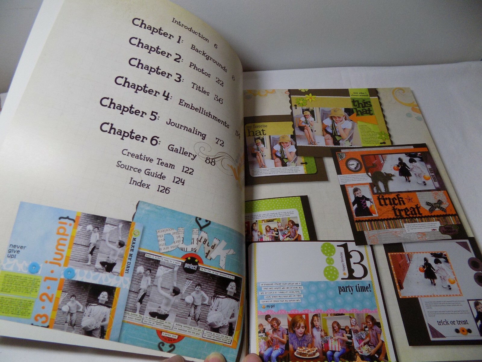 Kick It Up! Adding Spice To Your Scrapbook Layouts Paperback Book 126 Pages VGC