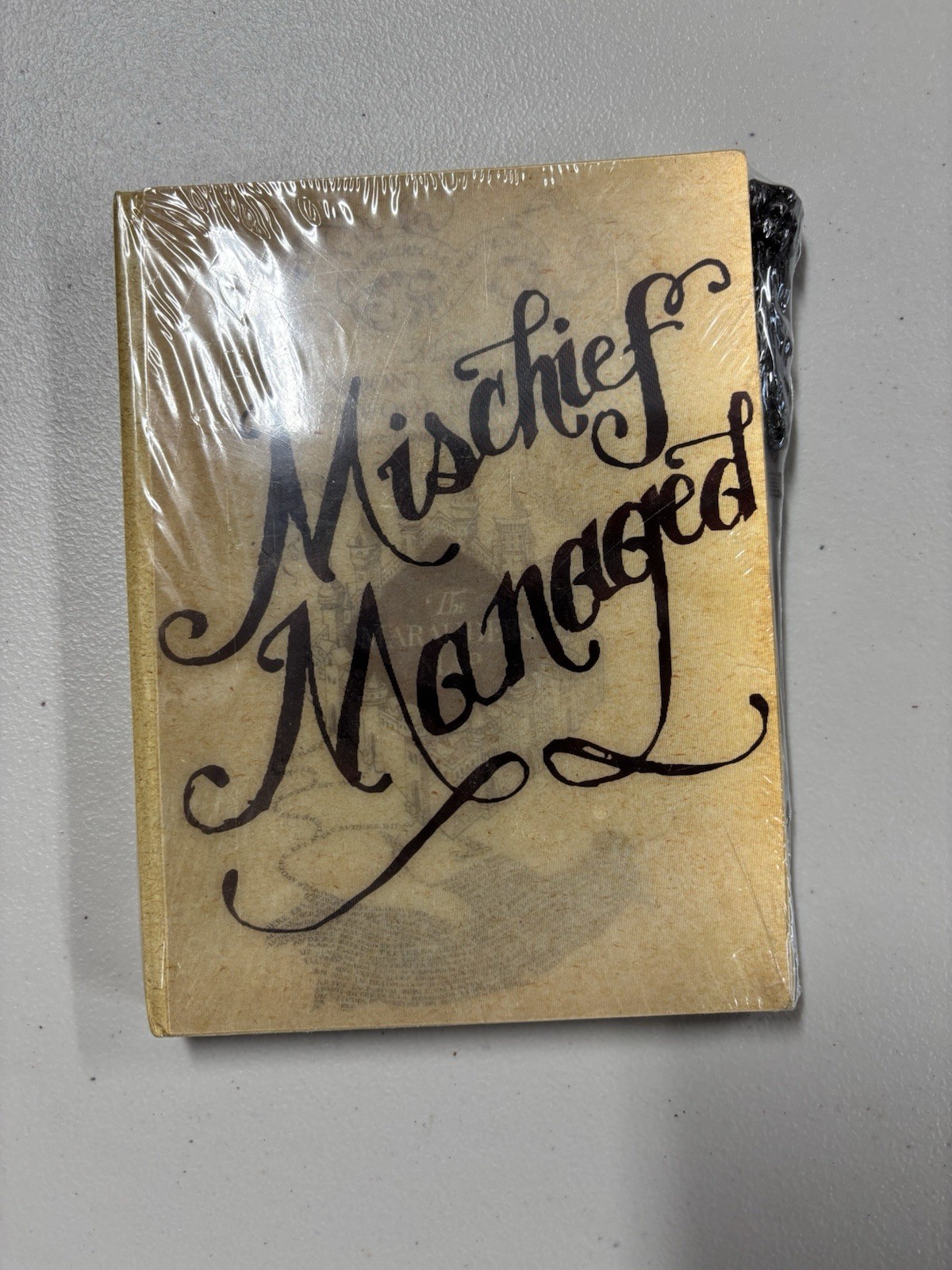 Harry Potter Mischief Managed Marauders Map Hard Cover Journal, 6 x 8 inches