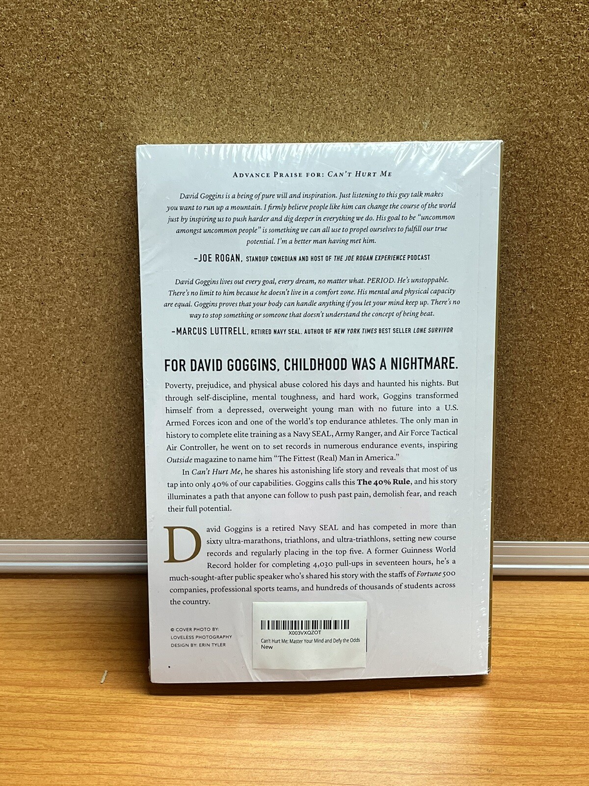 Can’t Hurt Me : Master Your Mind and Defy the Odds by David Goggins (2018, Trade