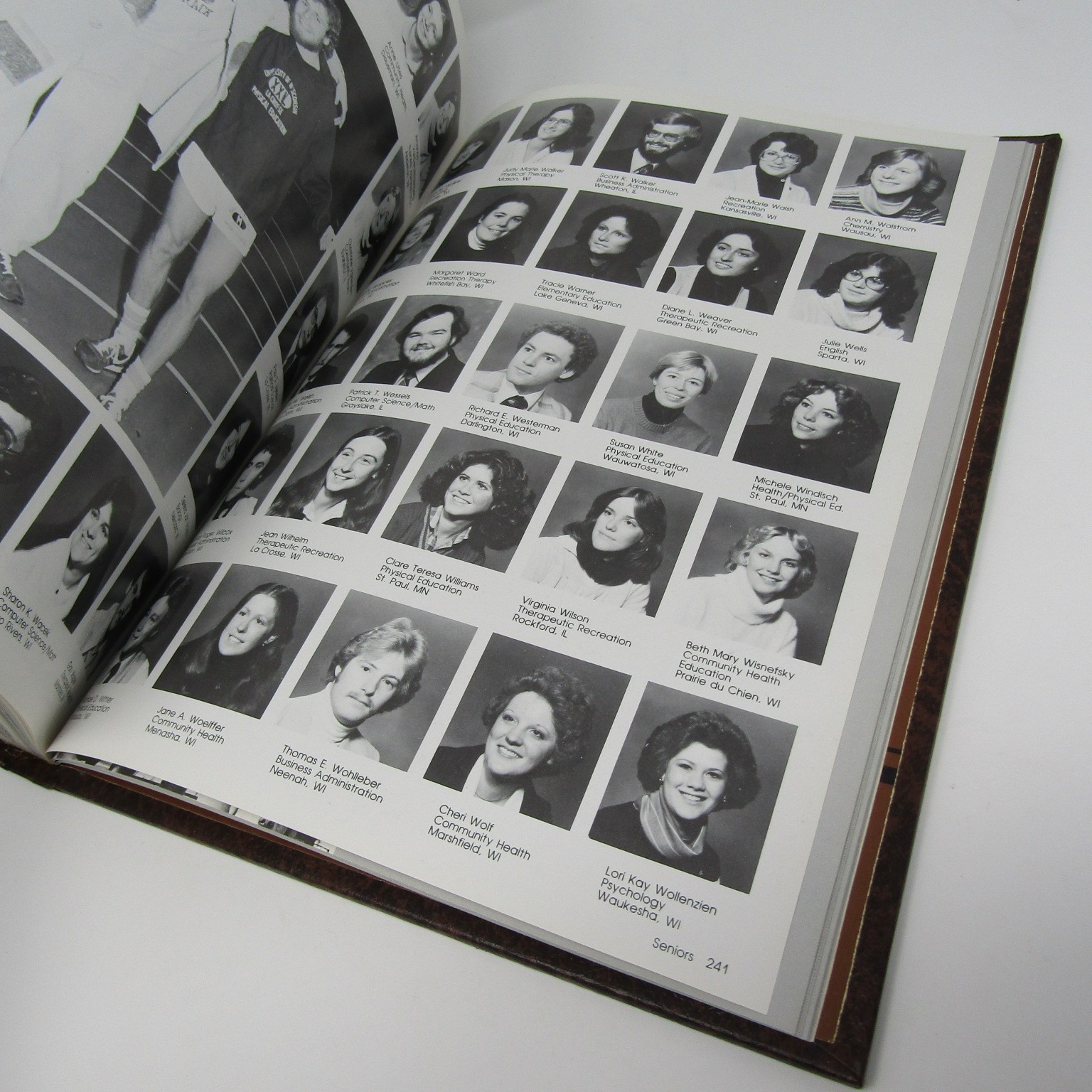 1980 UW-LaCrosse College Yearbook University Wisconsin Hardcover 272 Pages