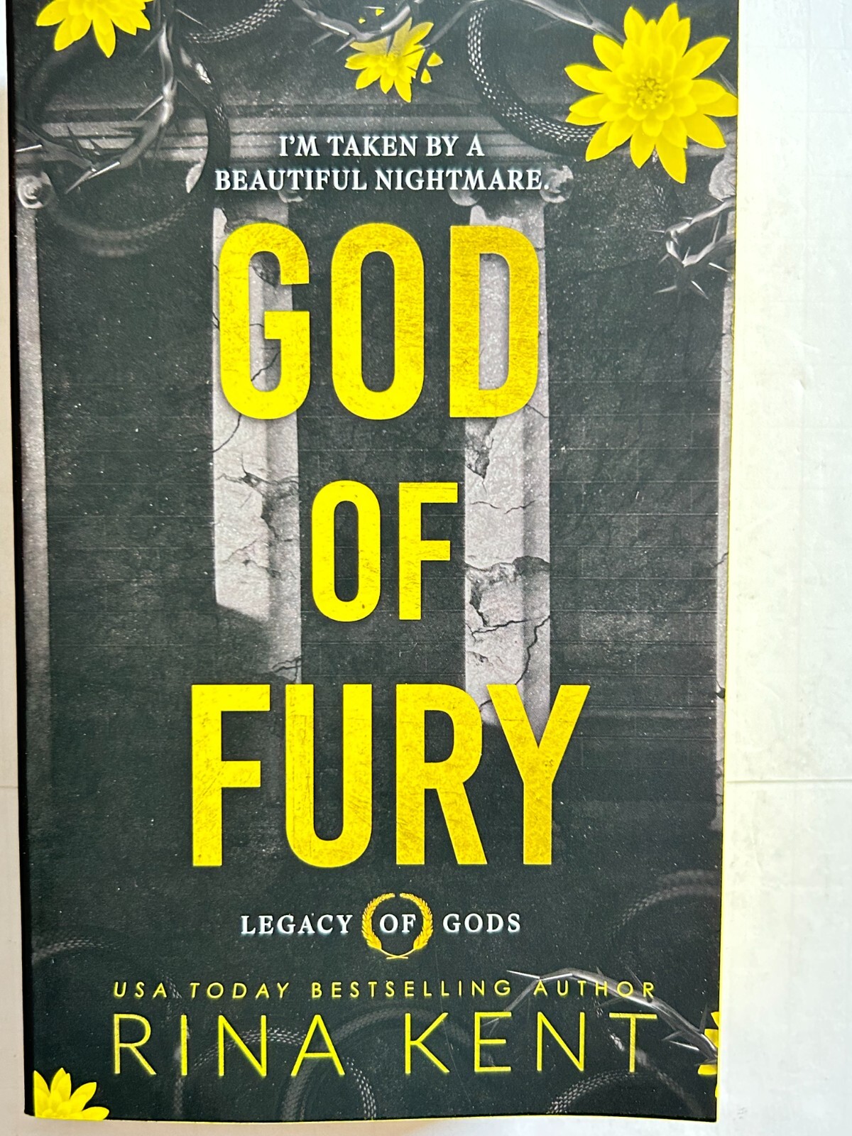 6 Legacy of Gods Series 1st Ed/1st Print w/Signed Bookplates by Rina Kent OOP