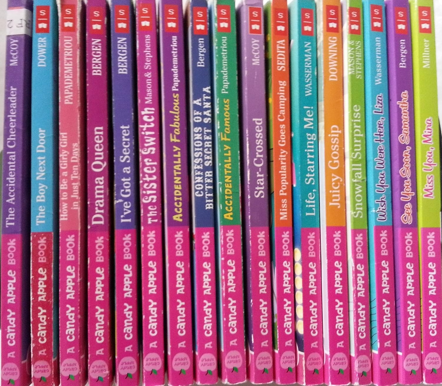 Candy Apple 1-28 Children Novel Collection Complete Set Series Chapter Books