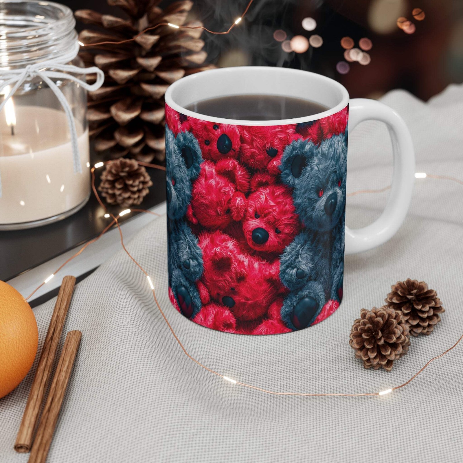 Coffee Mug | Evil Teddy Bear Coffee Mug – 11 oz.