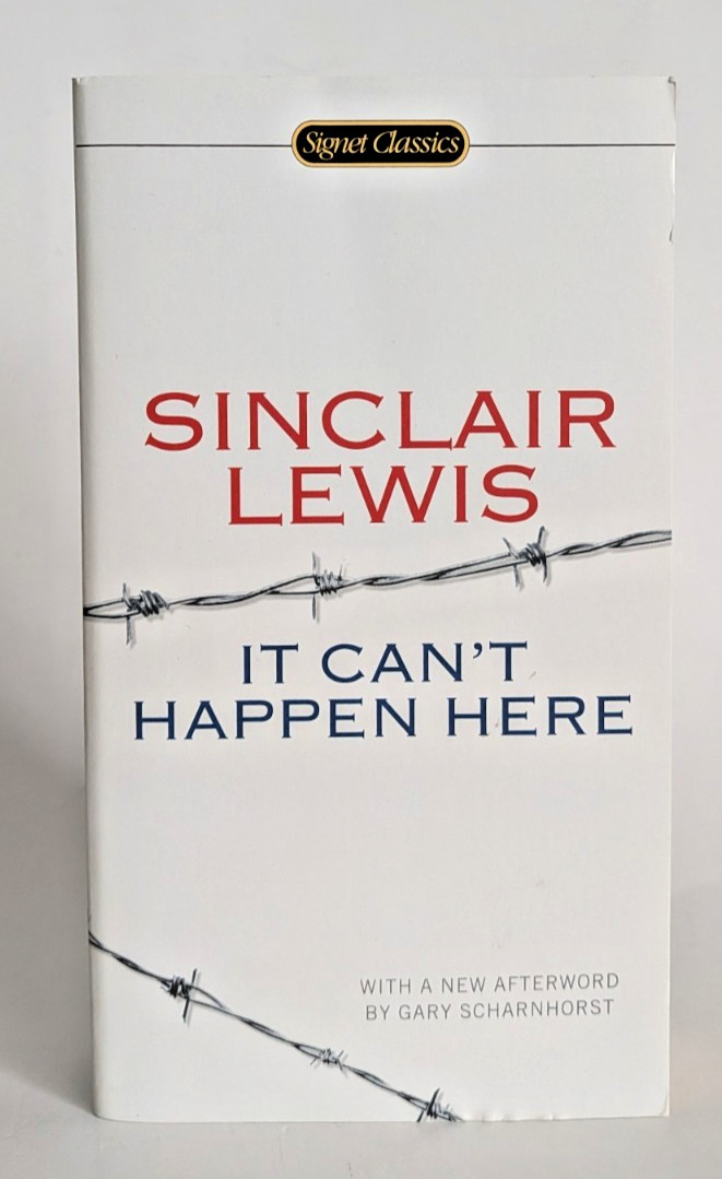 It Can’t Happen Here by Sinclair Lewis (2014, Paperback)
