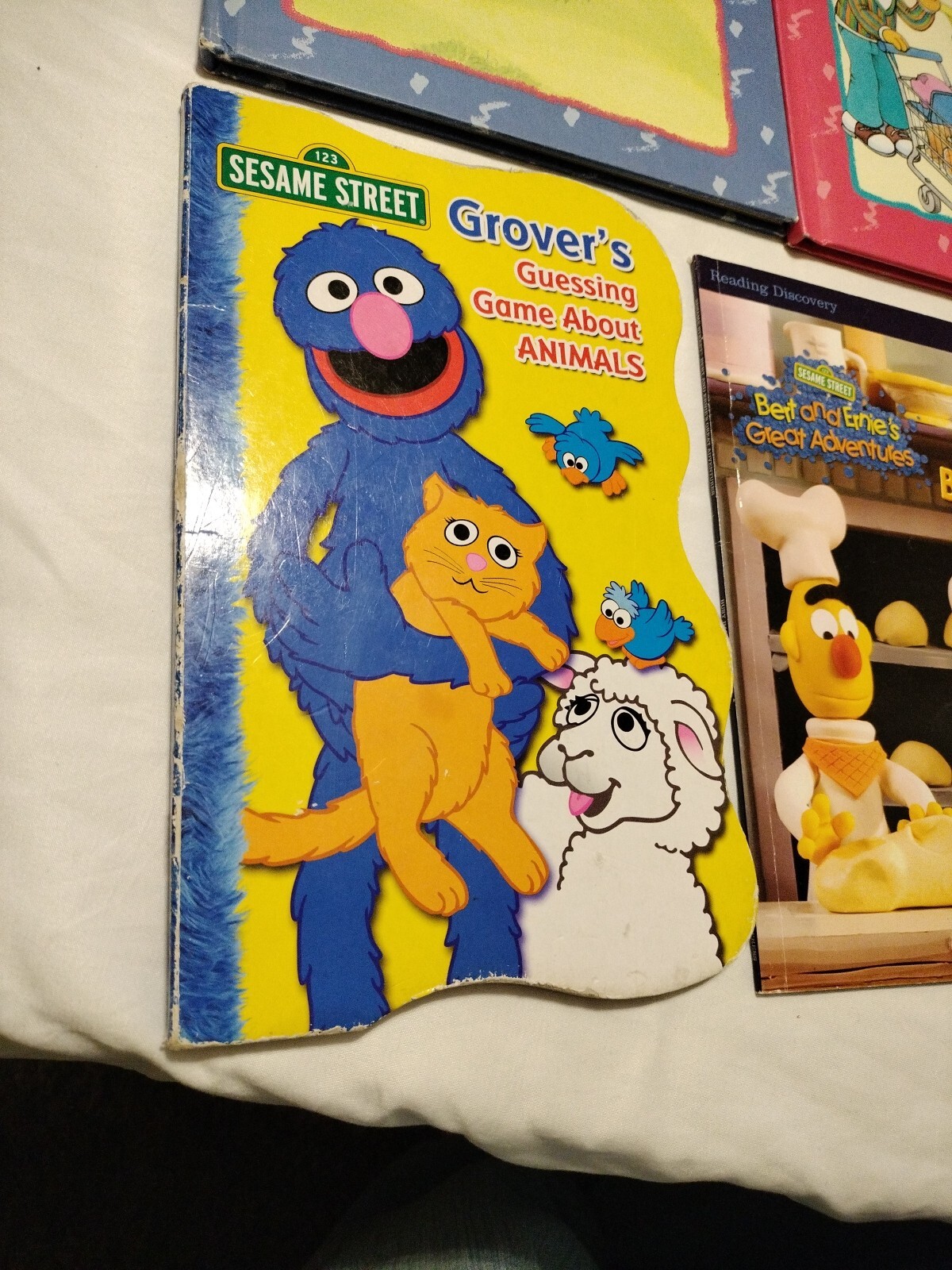 Vintage 80’s Sesame Street Mixed Lot Of 9