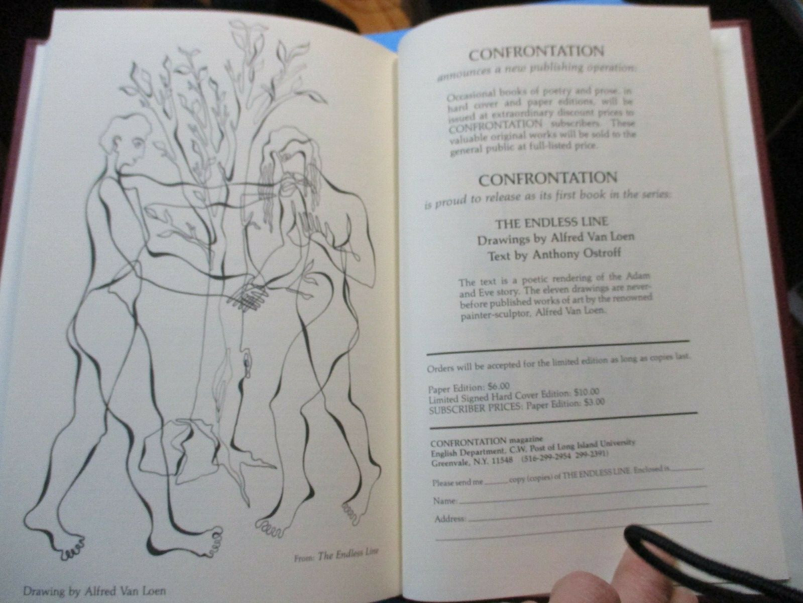 Educations: A Special Confrontation Anthology Issue, L. I. University Press, HC