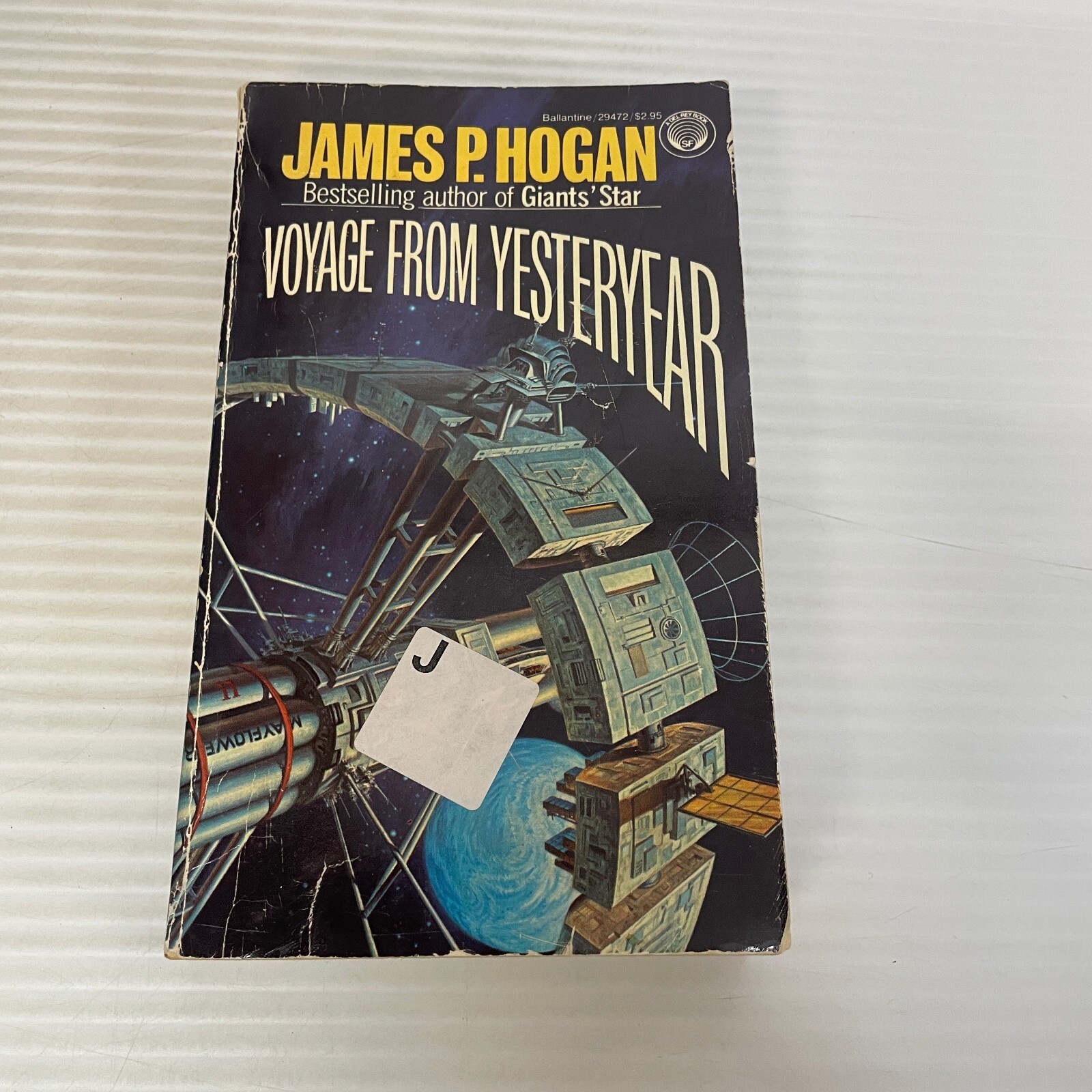 Voyage from Yesteryear Science Fiction Paperback Book by James P. Hogan 1982