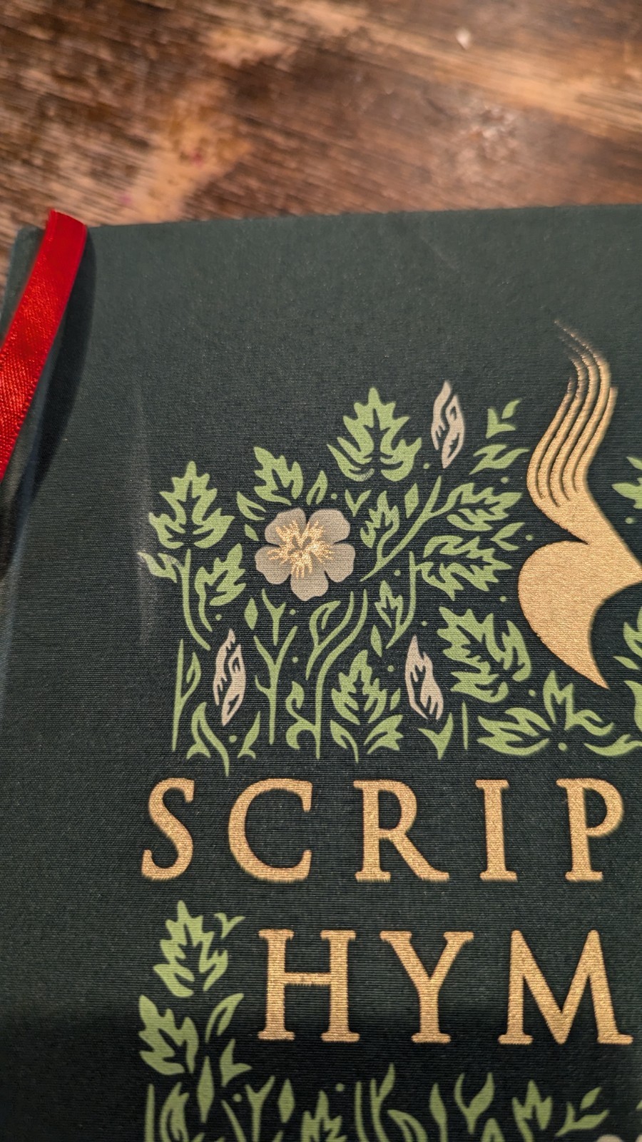 Rabbit Room Press Scripture Hymnal Gorgeous Fabric Covered Hardback Copy