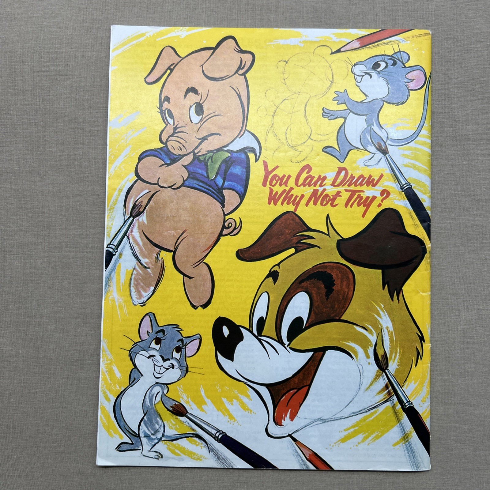Animation by Preston Blair LEARN HOW TO DRAW ANIMATED CARTOONS 1950’s VTG Book +