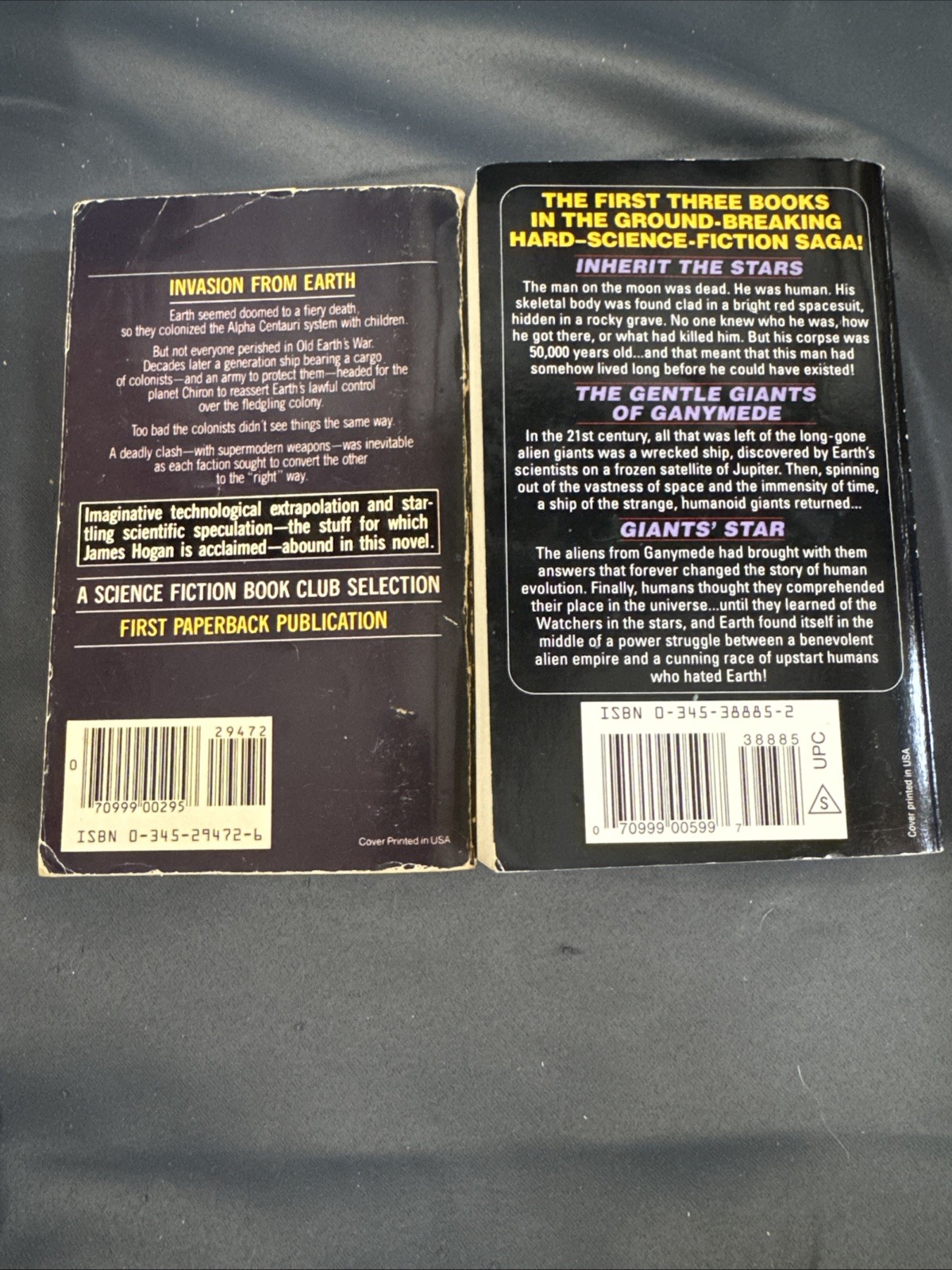 James P. Hogan – 3-in-1 The Giants Novels (1994) – Voyage From Yesteryear (1982)