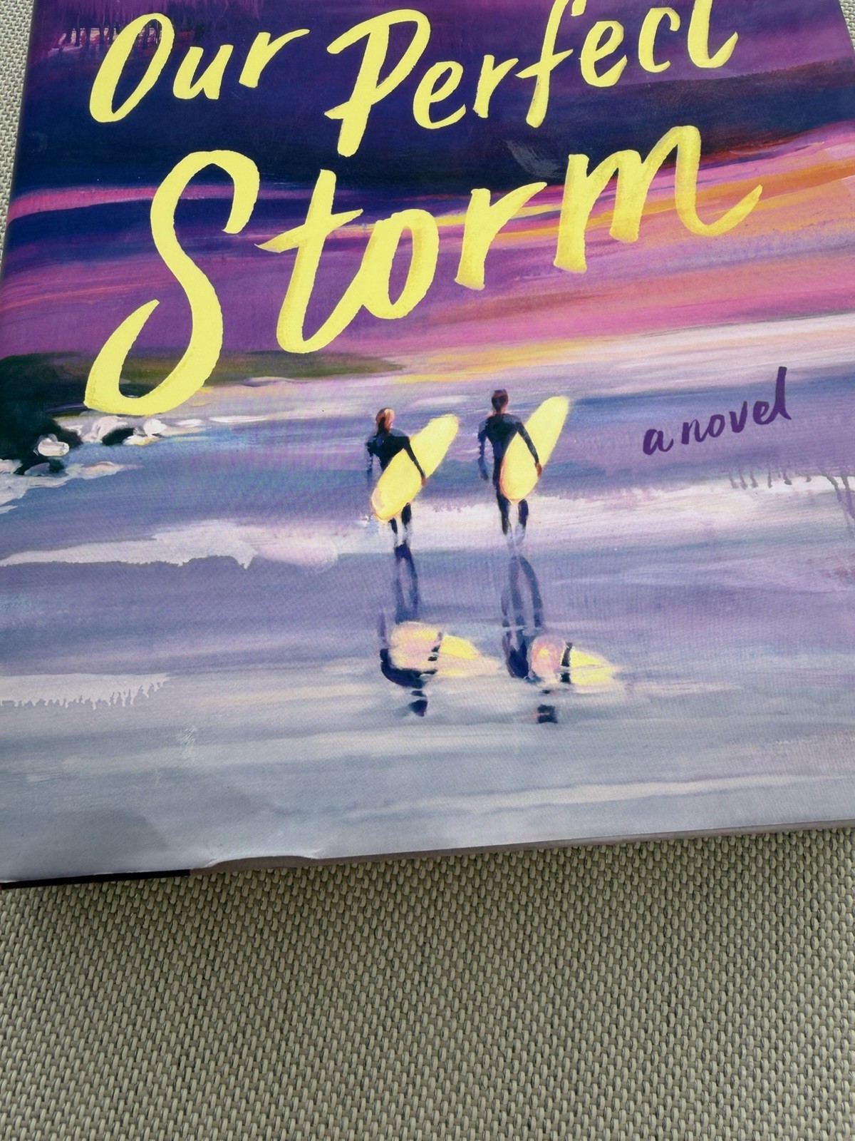 EUC Our Perfect Storm By Carley Fortune Hardback