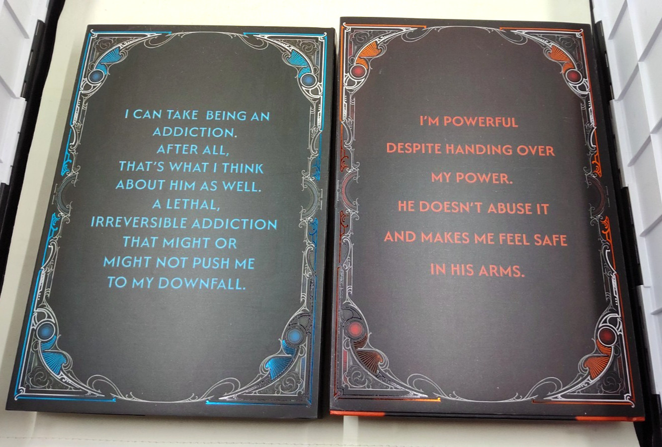 God of Wrath and God of Ruin by Rina Kent Books for Days Signed Exclusive Ed. HC