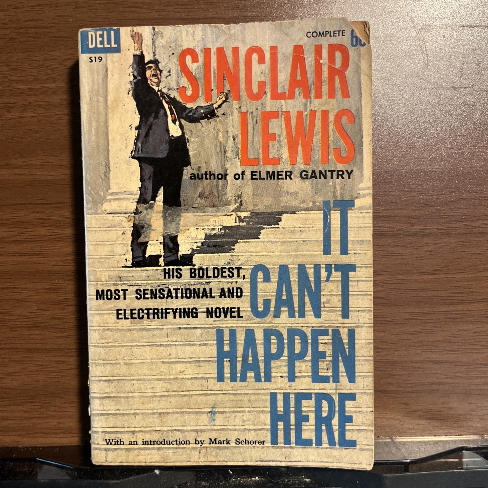 It Can’t Happen Here Sinclair Lewis Vintage Paperback 1st Dell Printing 1961