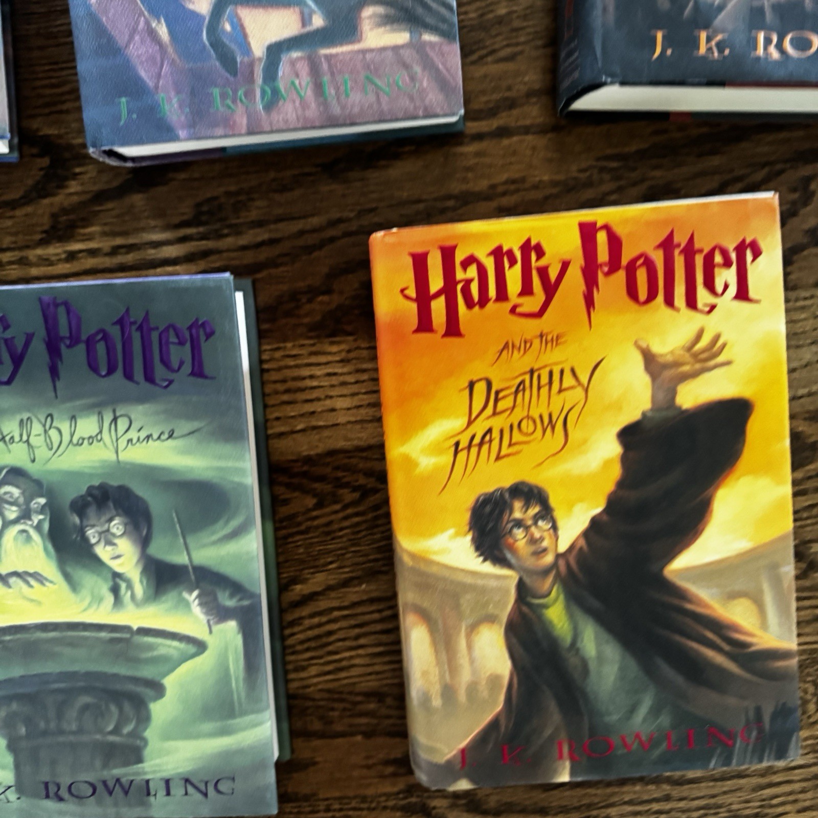 Harry Potter Hardcover Boxed Set: Books 1-7 by J. K. Rowling First Edition 1998