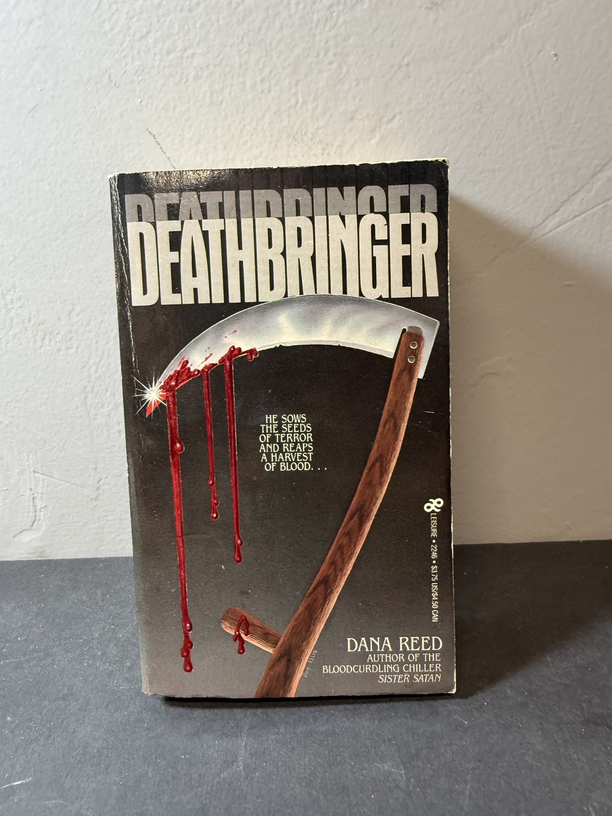 Deathbringer by Dana Reed Zebra Books Vintage Horror Paperback 1983