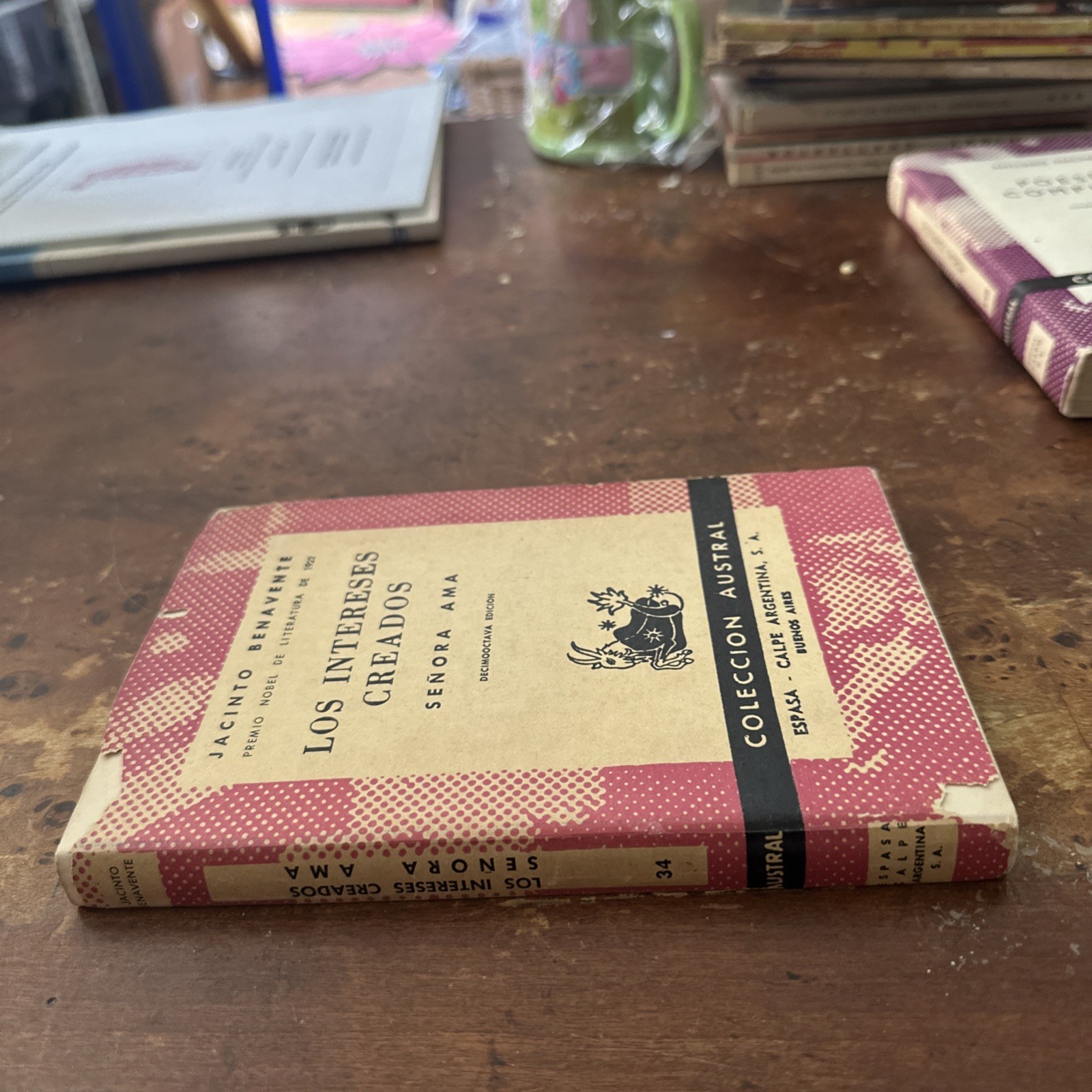 Los Intereses Creados (1967, Spanish Paperback) Señora Ama Very Good Ships Fast
