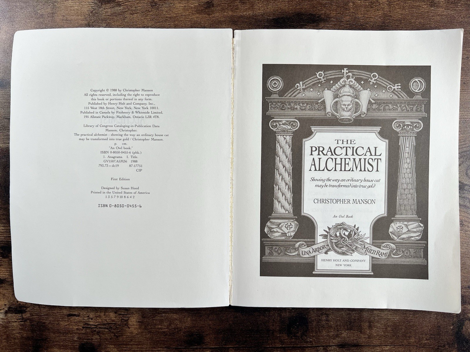 EXTREMELY RARE – The Practical Alchemist by Christopher Manson