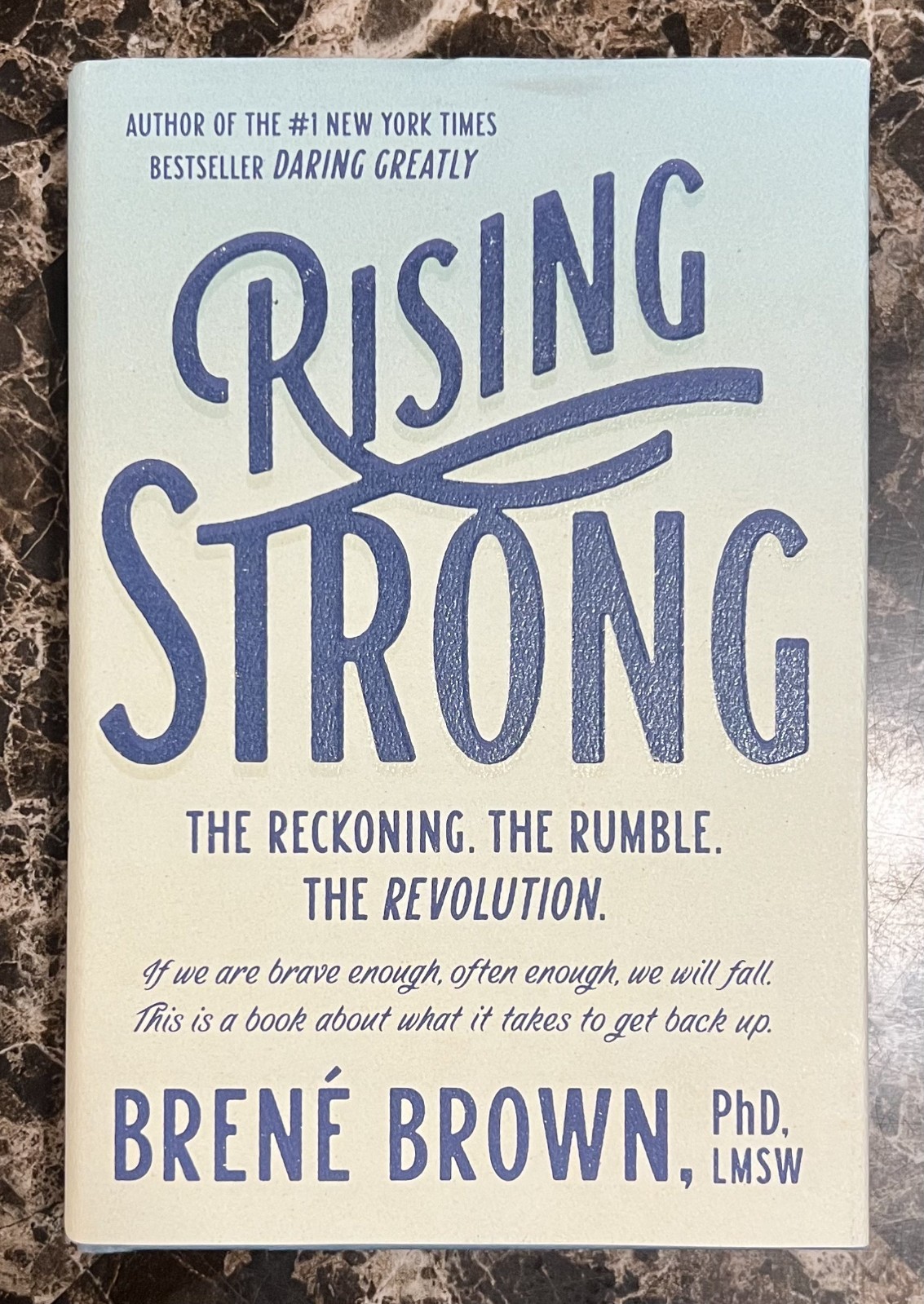 Rising Strong By Brene Brown Autographed 1st Edition