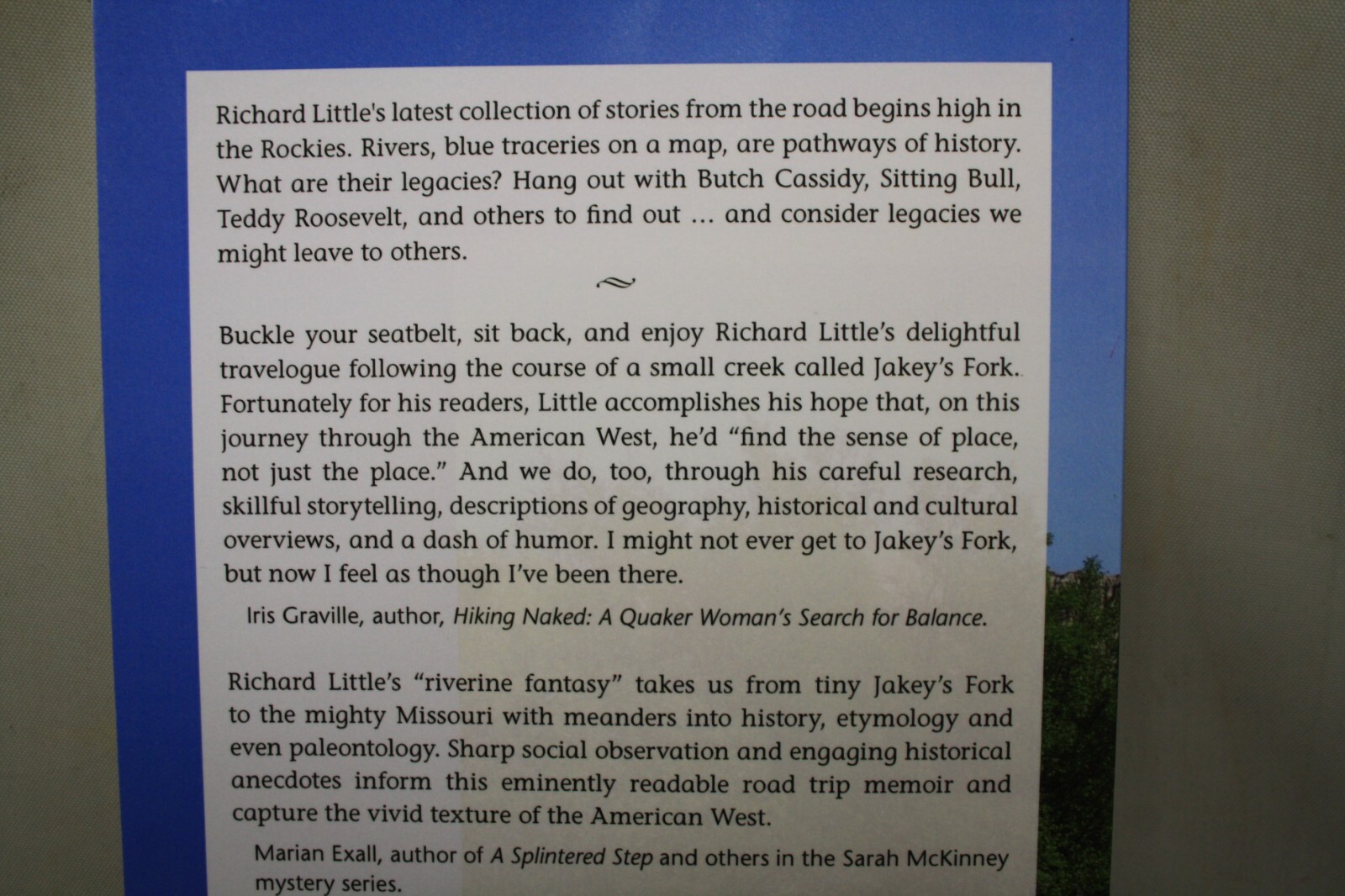 Jakey’s Fork A River’s Journey by Little, Richard [Paperback, 126 pages]