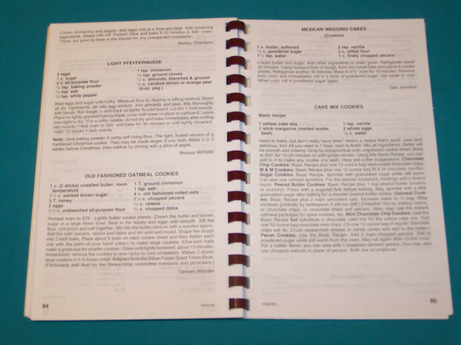 Trinity Episcopal Church Cookbook St. Charles MO 1998 Missouri
