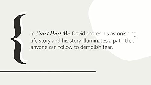 Can’t Hurt Me: Master Your Mind and Defy the Odds – Clean Edition