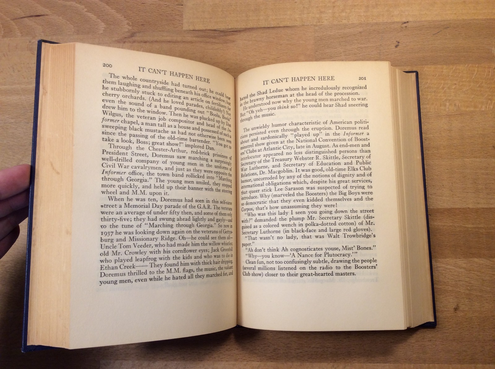 It Can’t Happen Here, Sinclair Lewis, Collier, 1935 Hardcover