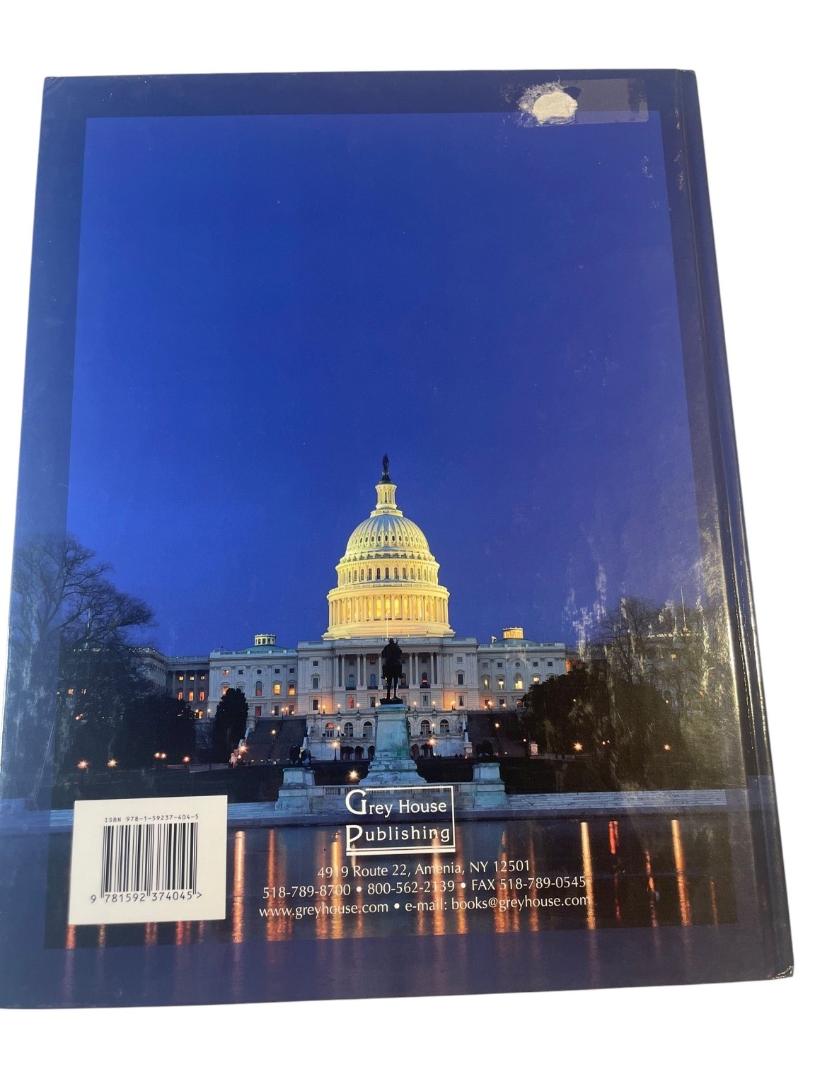 Speakers of House Reps 1789-2009 Mark Grossman First Ed Grey House Publishing