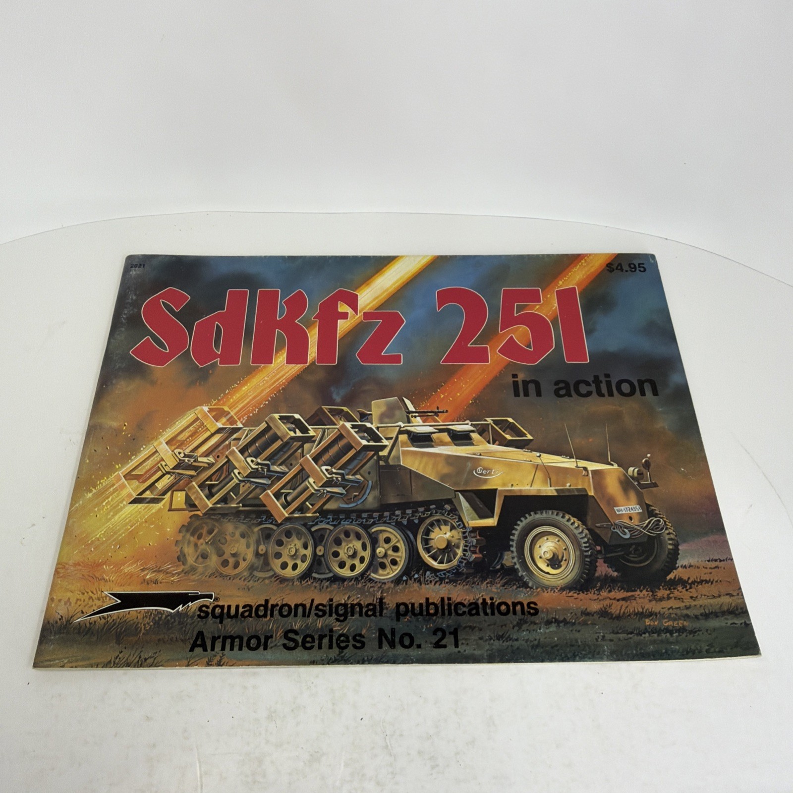 Vintage Squadron/Signal Publications Lot 7 In Action Books WW1/2 Armor Tanks PB
