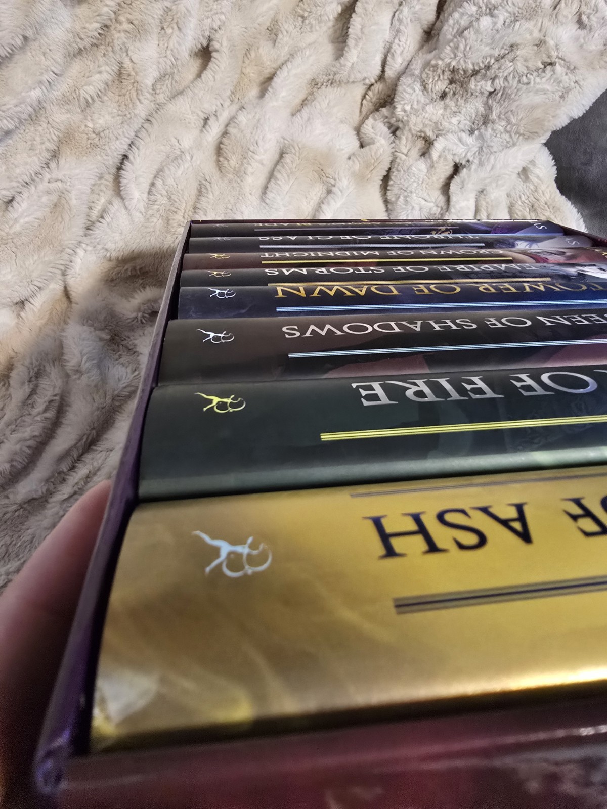 Throne Of Glass Box Set, Hardcover Out Of Print Dust Jackets, Sarah J MAAS