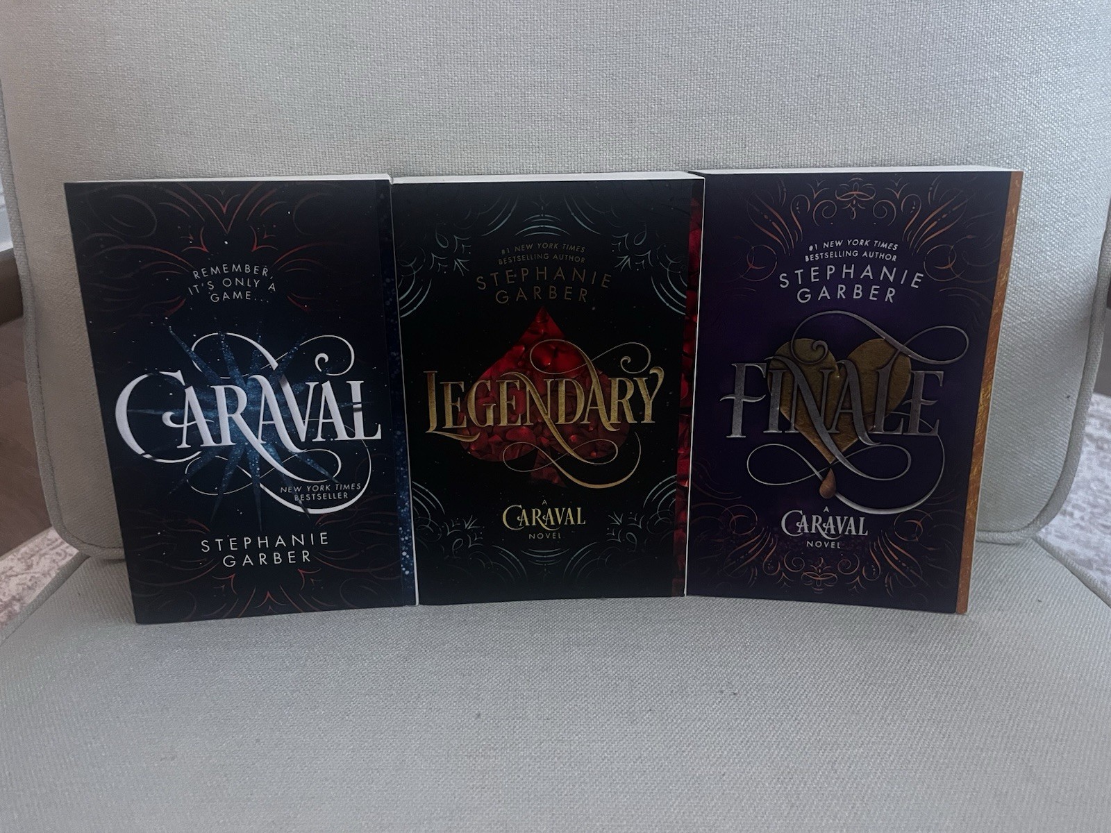Caraval Series Books 1-3 By Stephanie Garber Paperback! Legendary, Finale!