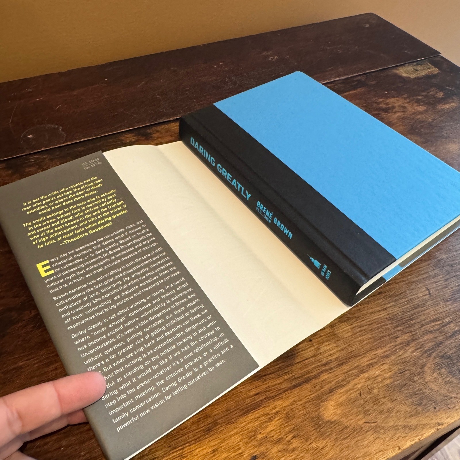 Daring Greatly Brene Brown Book Vulnerability Leadership Parenting