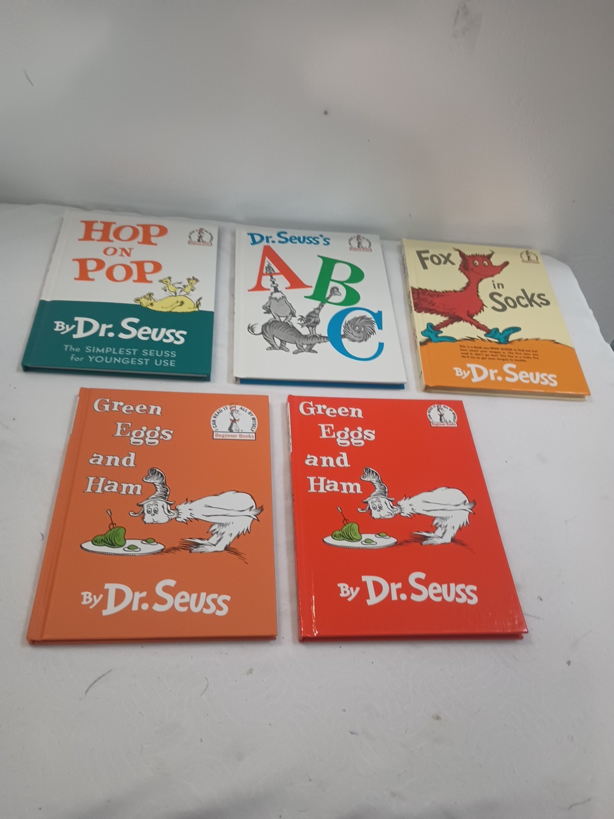 Dr. Seuss Books Hardcover Lot of 15 Beginner I Can Read Books &5 Dr Seuss Movies