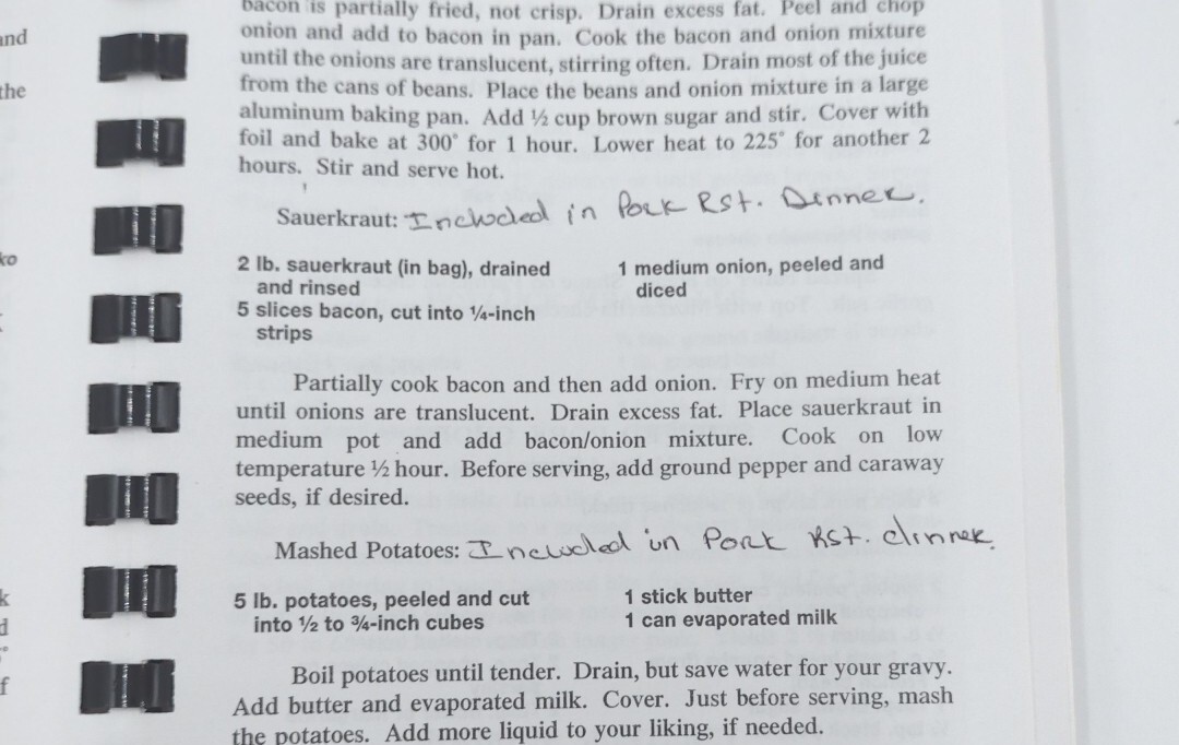 Bless This Food St Pauls Evangelical Lutheran Church Paperback 126 Pages CR 1996