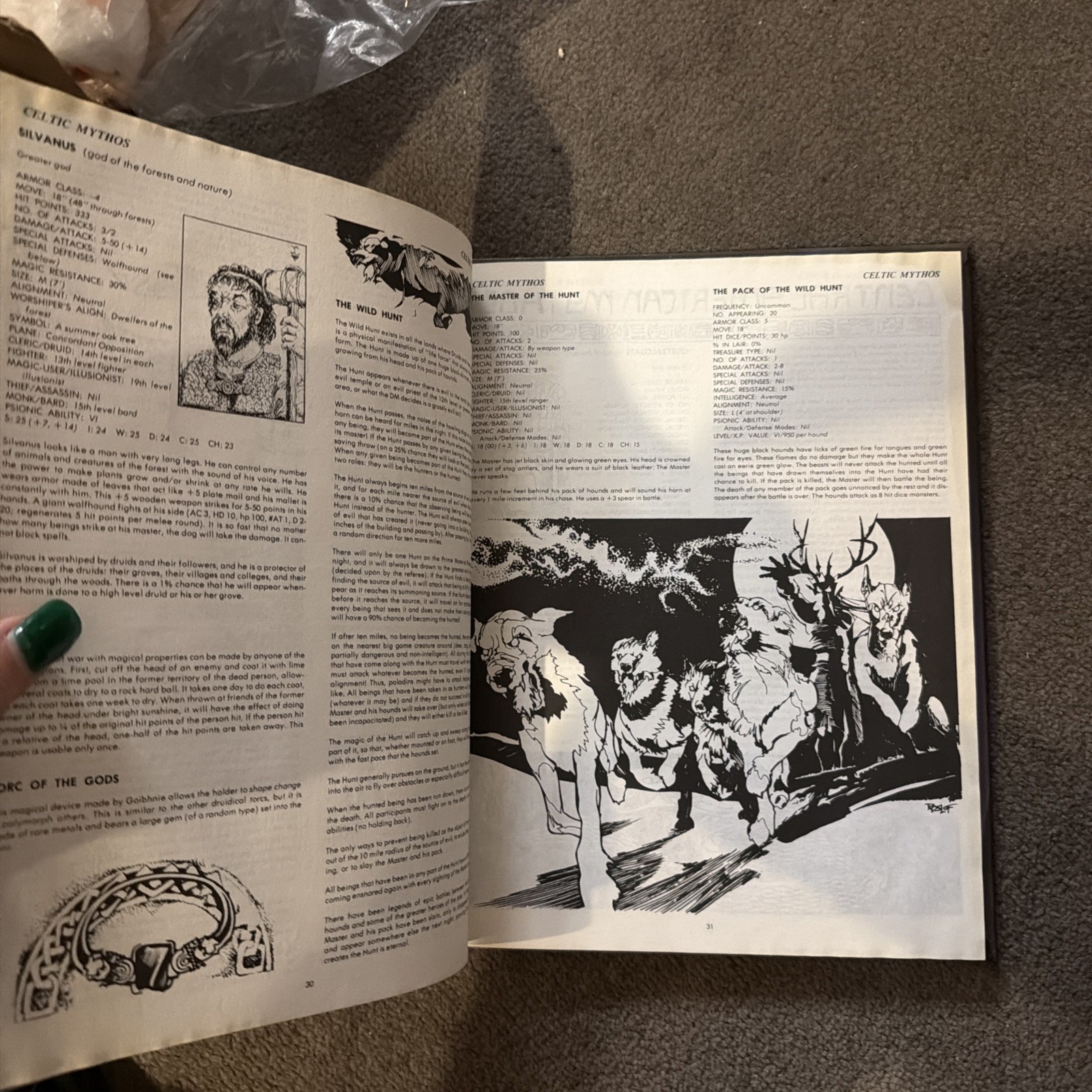 TSR Presents Deities & Demigods Advanced Dungeons & Dragons 1980 HC 128 Pages