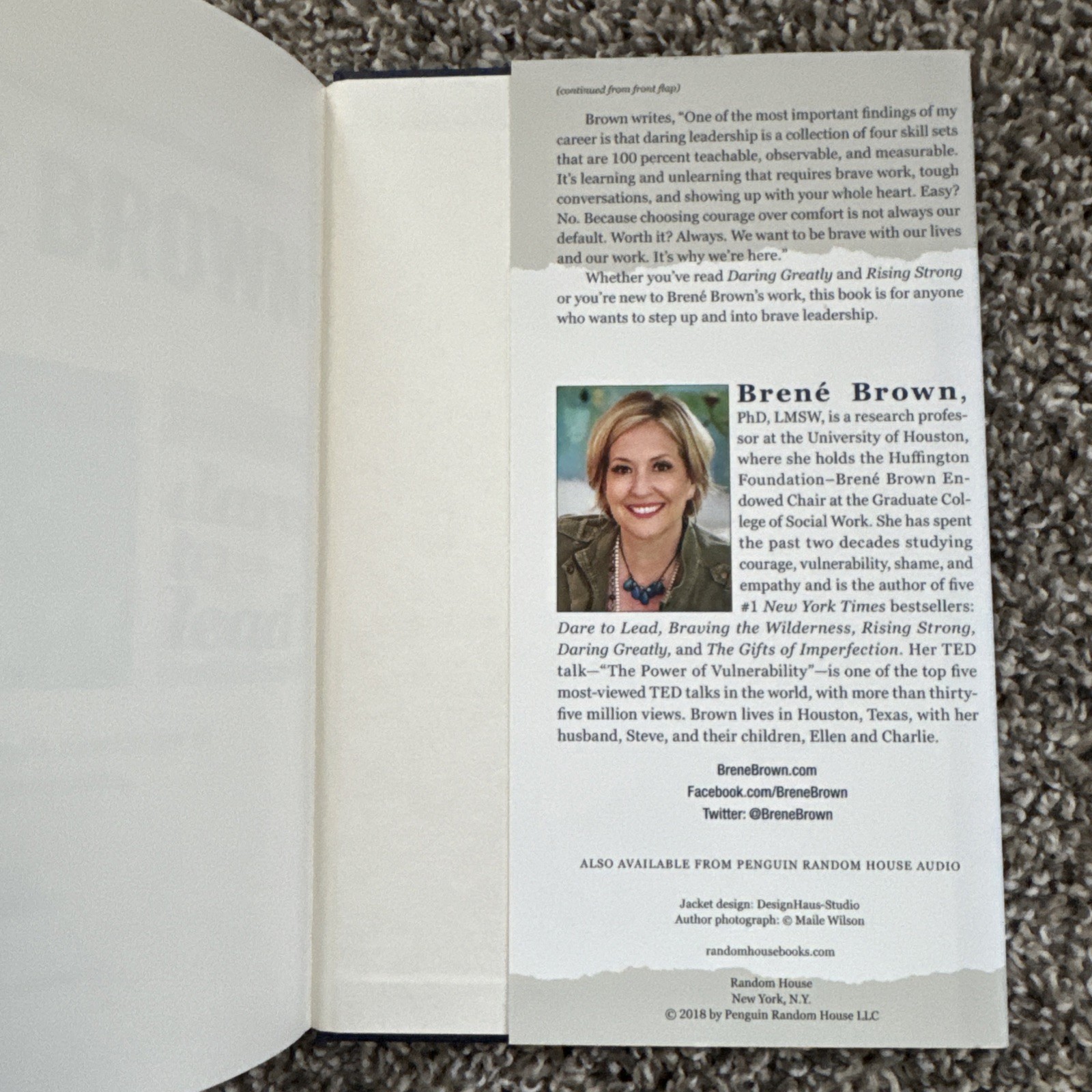 Dare to Lead – Brene Brown – Hardcover NEW