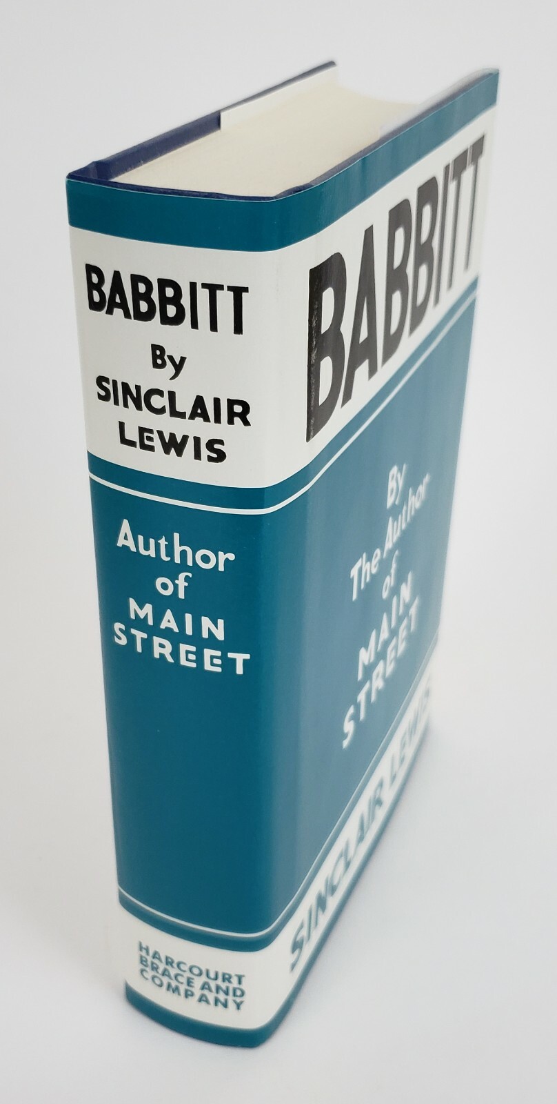 Babbitt by Sinclair Lewis First Edition Library FEL Facsimile Hardcover DJ