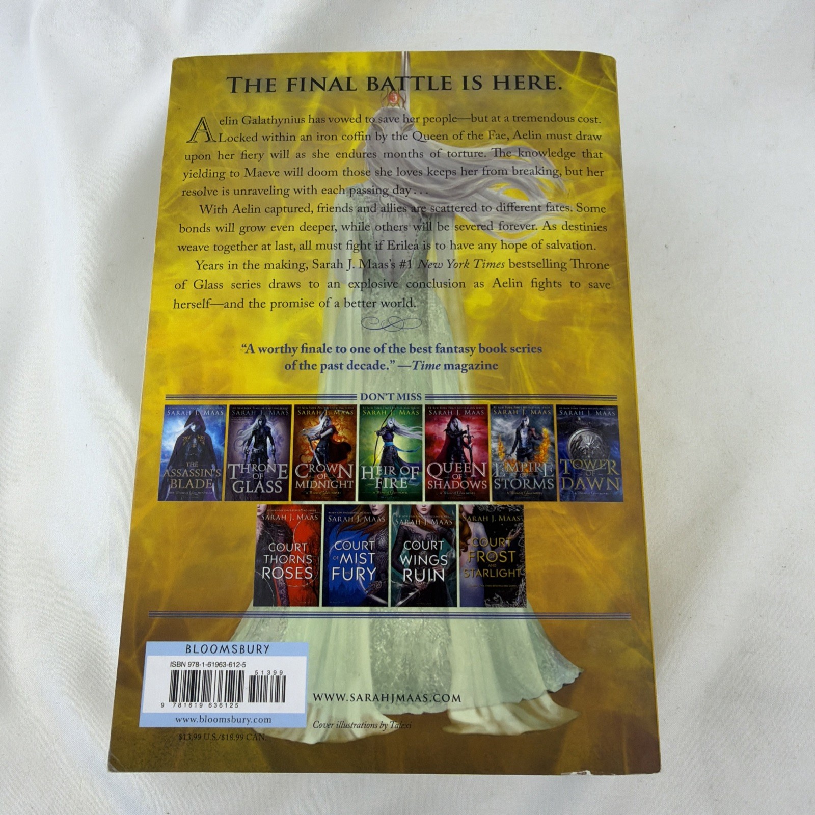 Kingdom of Ash (Throne of Glass, 7) – paperback Maas, Sarah J.