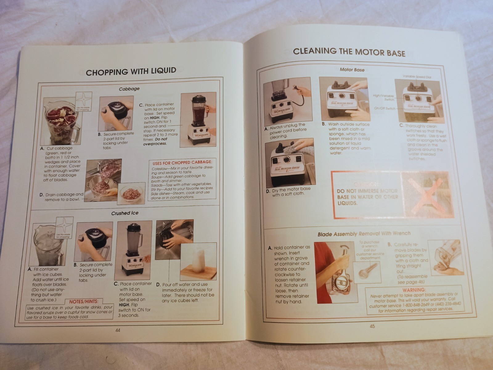 Vita-Mix Getting Started Recipes Booklet + Quick Start VHS Instructional Video