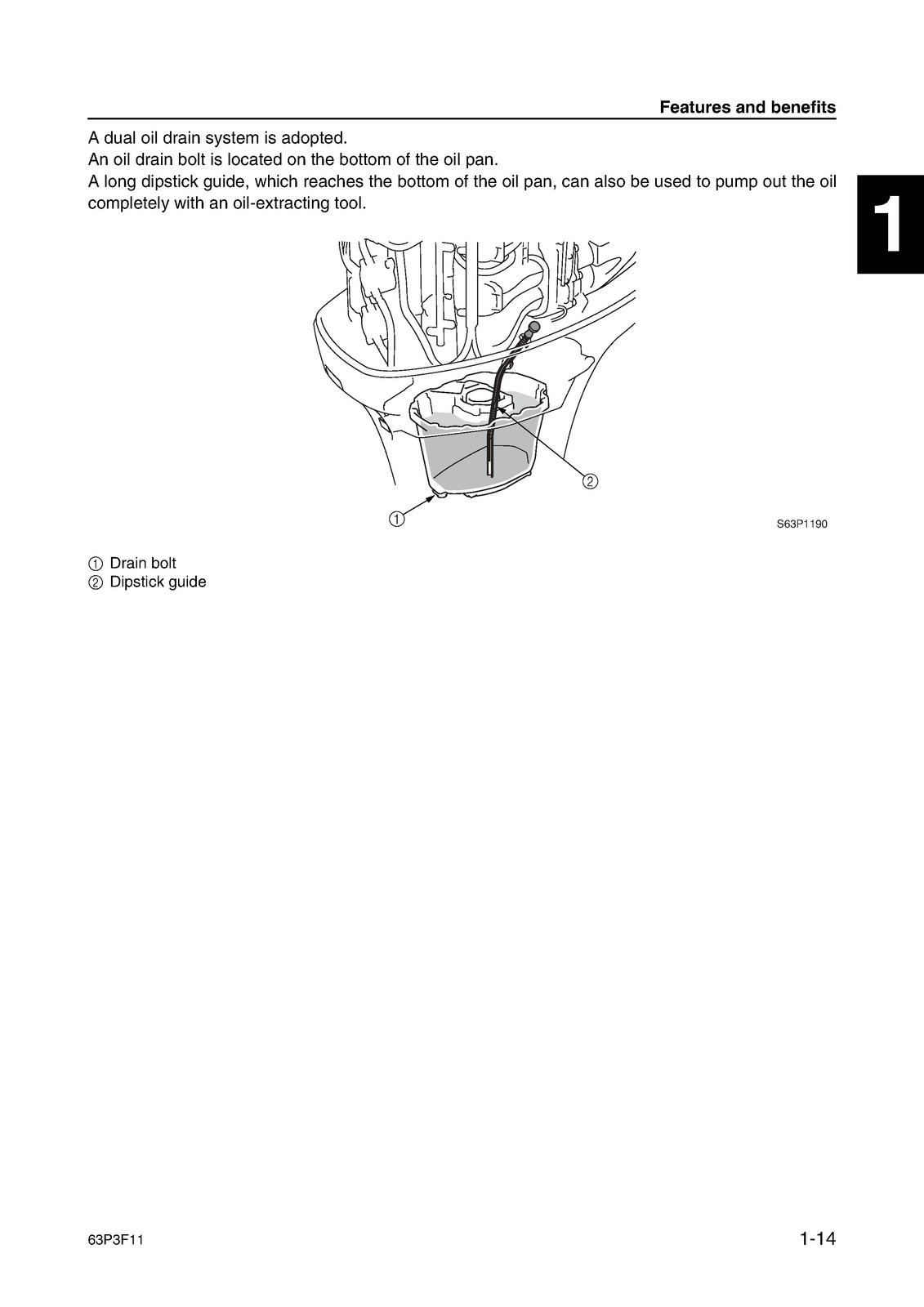 YAMAHA F150A FL150A Outboard Motor Service Manual BIND, FRONT & BACK, XL FOLDOUT