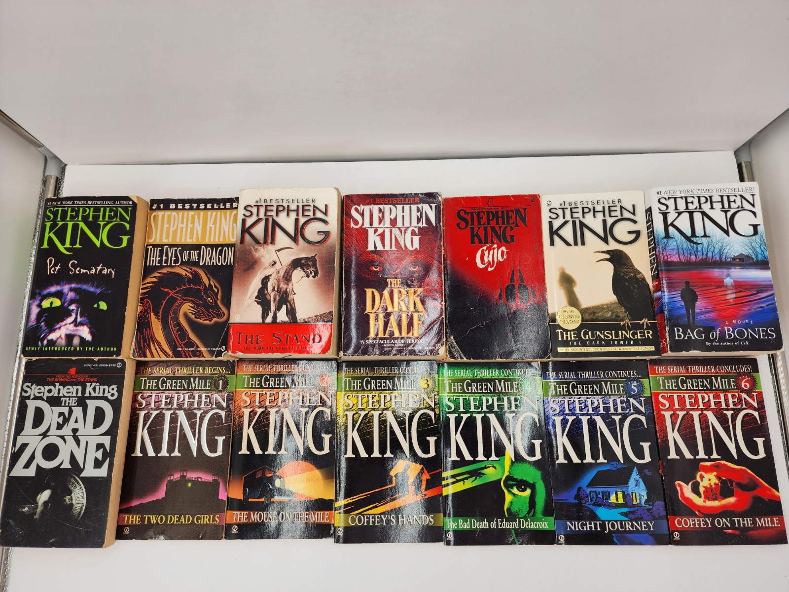 Lot Of 19 Stephen King HC And PB Books MULTIPLE FIRST EDITIONS MULTIPLE VINTAGE