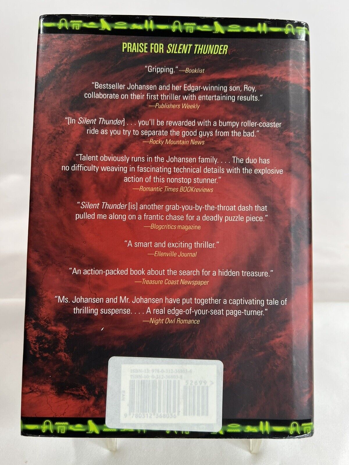 Iris Johansen Stormcycle Like New Hardcover Thriller Book Adults Unbranded