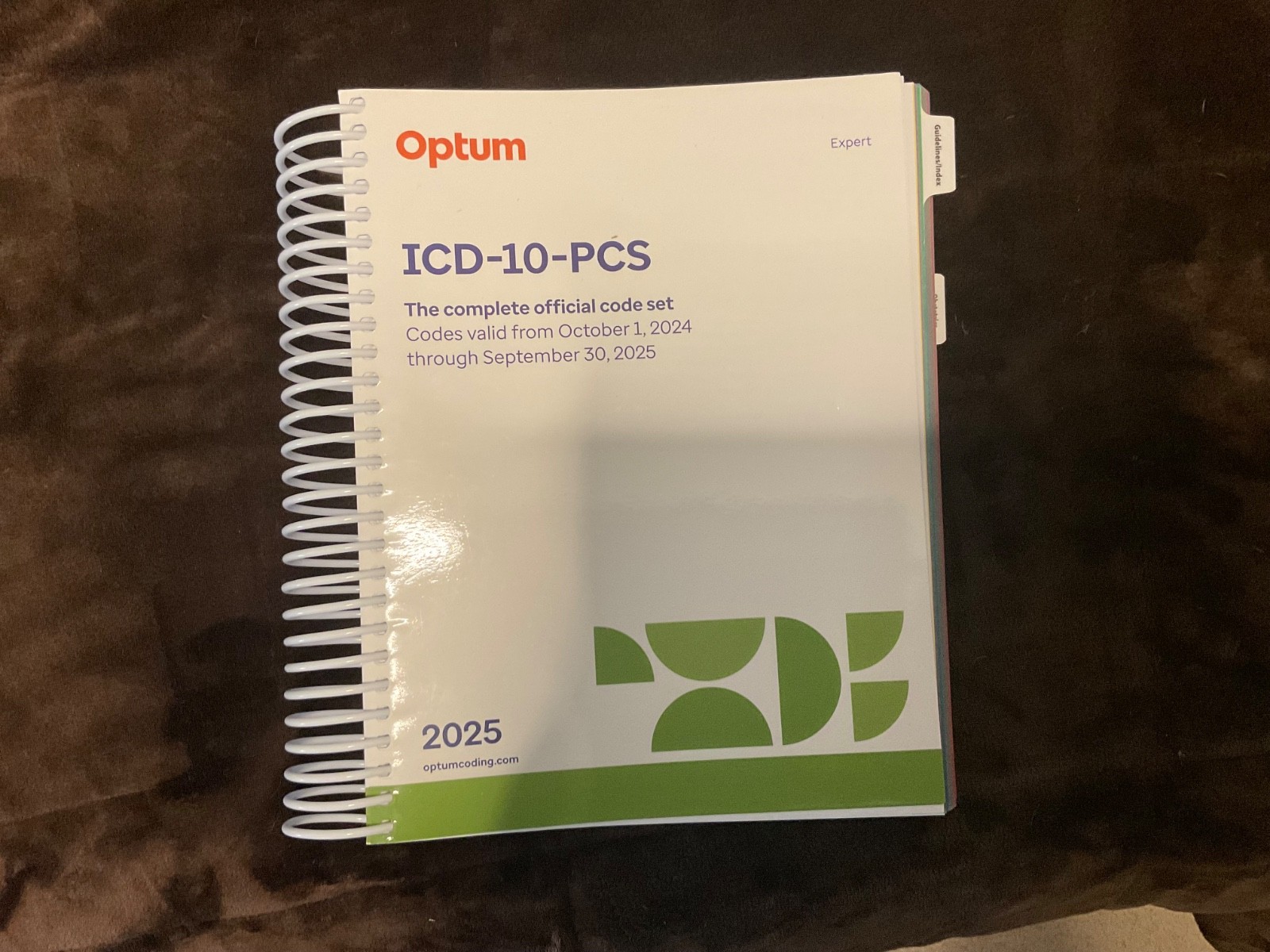 2025 ICD-10-PCS Expert (Spiral) – by Optum (ISBN: 978-1-62254-951-1)