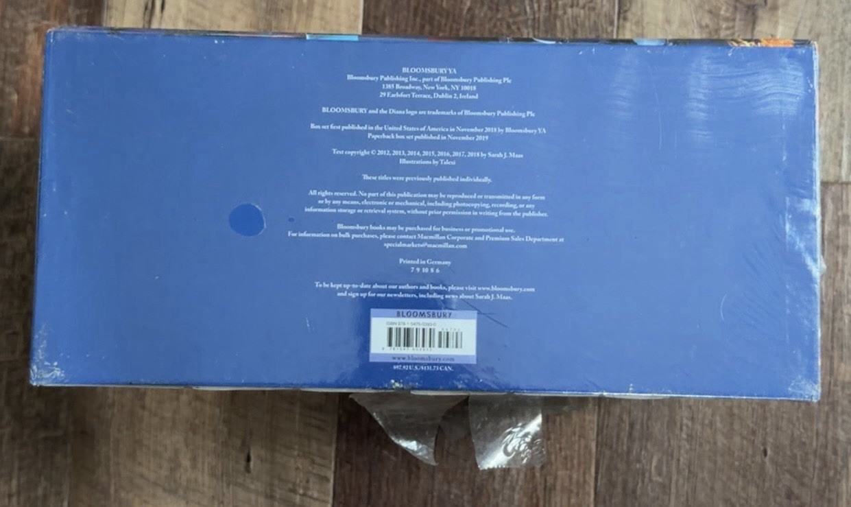 Throne of Glass Box Set (2019) ORIGINAL COVERS Sarah J. Maas Paperback
