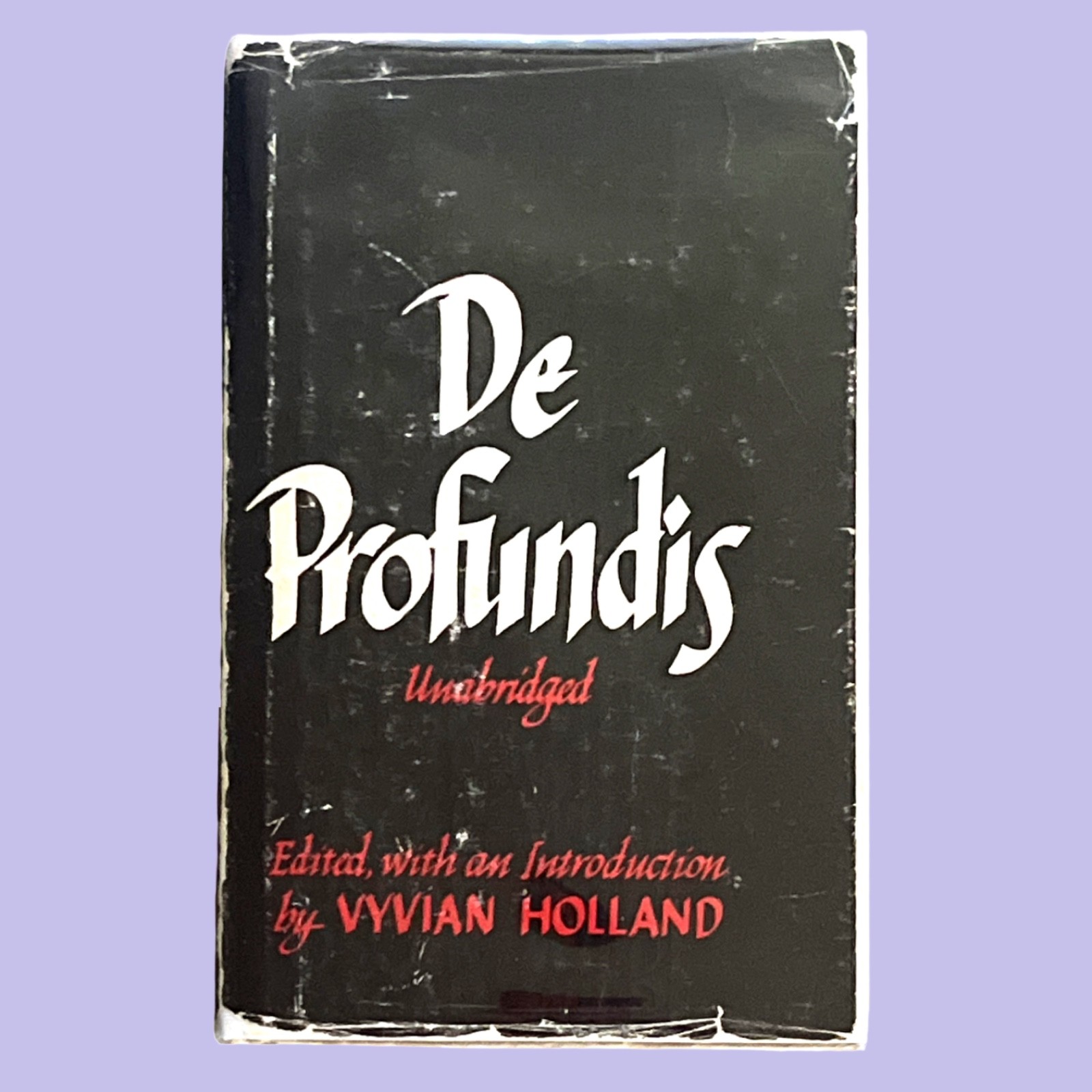 De Profundis Unabridged (1960) Oscar Wilde HC DJ Philosophical Library
