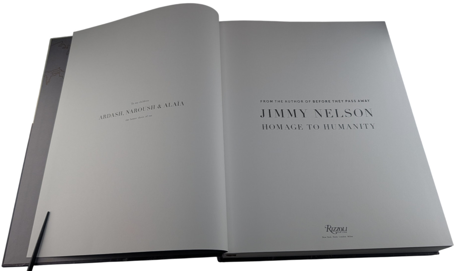 Jimmy Nelson Homage to Humanity Hardcover Rizzoli 2018 ISBN 9780847862146