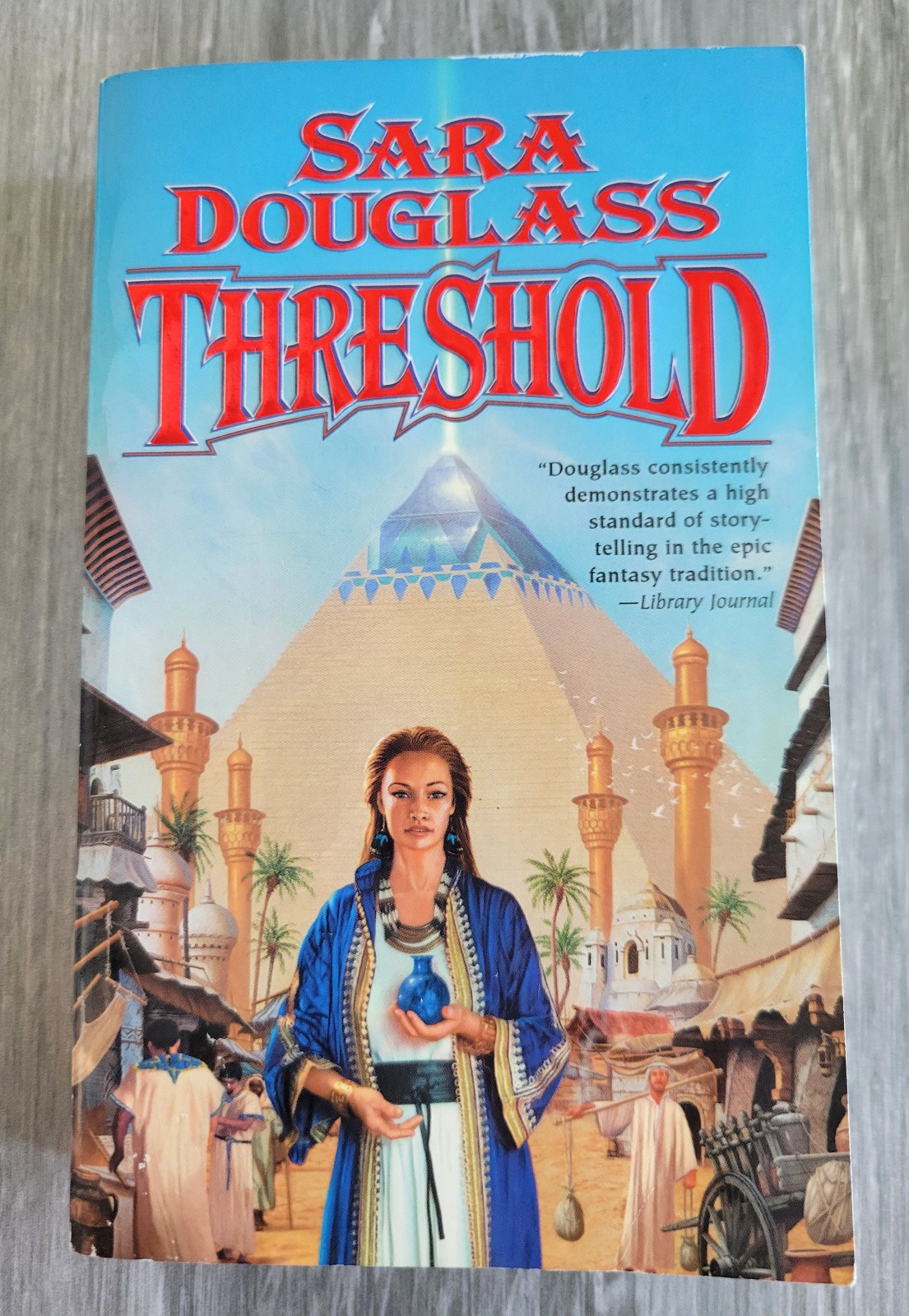 THE TROY GAME COMPLETE SERIES # 1-4 SARA DOUGLASS & THRESHOLD ALL 1ST EDITIONS