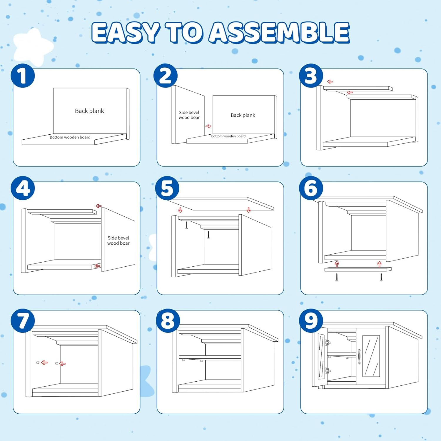 Little Free Library Box Outdoor Wooden Book Exchange Box – DIY Little Free Libra