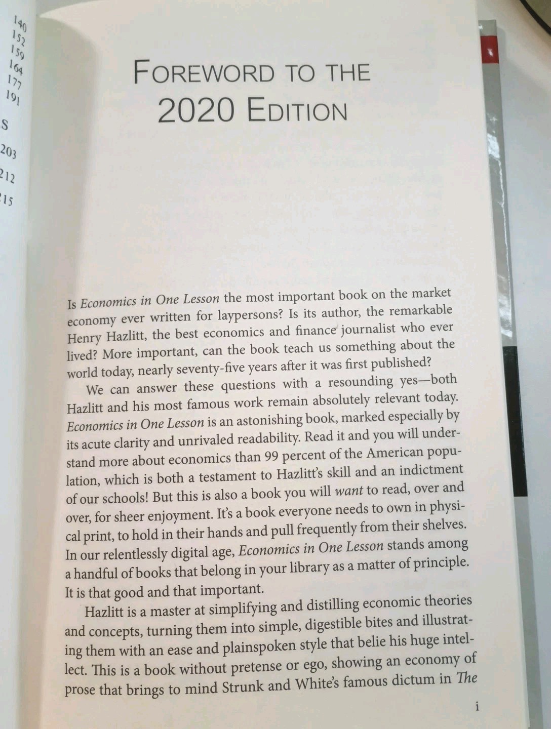 Economics in One Lesson by Henry Hazlitt (Hardcover) 2020 Edition