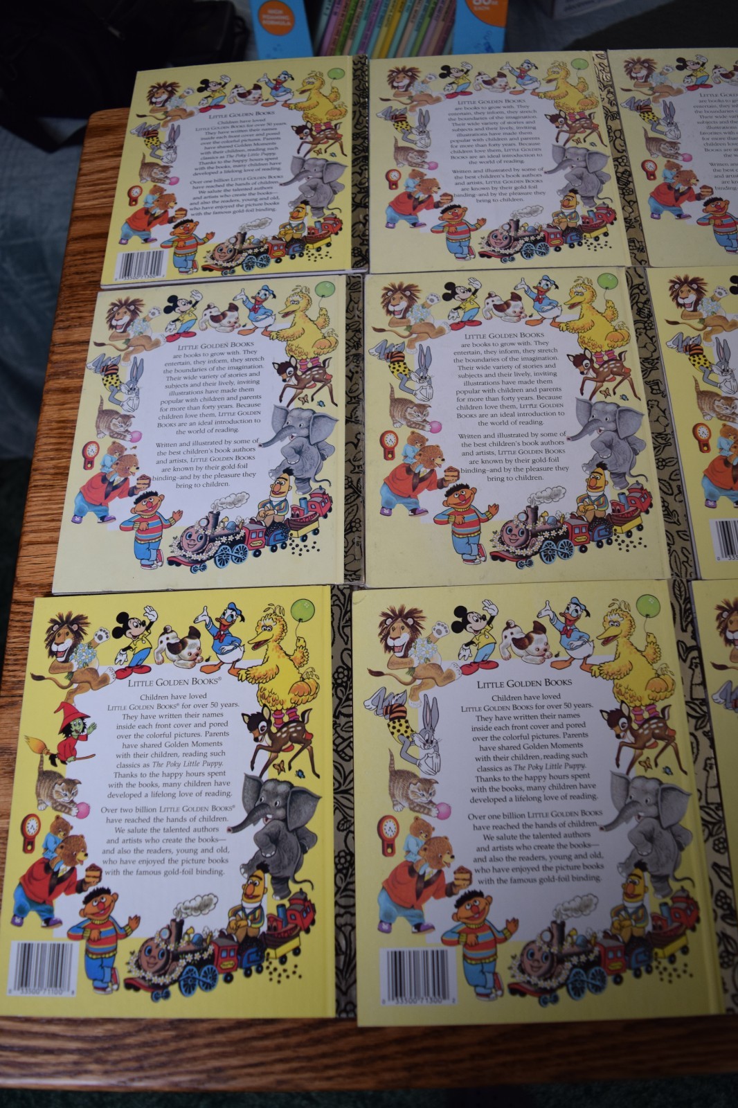 Lot of 15 Vintage Little Golden Books Standard Size 6 5/8 X 7 7/8 Inches
