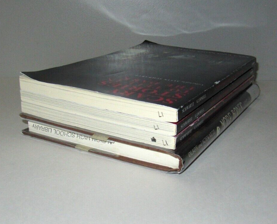 Scary Stories to Tell in the Dark #1-3 TPB + More Bones HB Alvin Schwartz